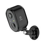 WOOX WiFi Smart vanjska kamera, Full HD 1080P, microSD(max. 128GB), baterije 5000mAh, IP65 vodootporna, Alexa & Google Assistant, WooxHome app (R4260)
