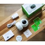 WOOX WiFi Smart PTZ kamera, Pan/Tilt/Zoom, Full HD 1080p, 360°/104°, microSD, Wooxhome app, glasovna kontrola - Alexa & Google Assistant (R4040) - Slika 2