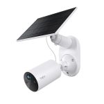 TP-Link Tapo C410 kamera + Tapo A201 Solar panel 2K 3MP, H.264, Color Night Vision, microSD, 2×Spotlights, dvosmjerni audio, detekcija pokreta, vodootporna IP65, Wi-Fi, Tapo app