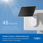 TP-Link Tapo C410 kamera + Tapo A201 Solar panel 2K 3MP, H.264, Color Night Vision, microSD, 2×Spotlights, dvosmjerni audio, detekcija pokreta, vodootporna IP65, Wi-Fi, Tapo app - Slika 4