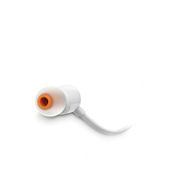 JBL Tune 110 In-ear slušalice s mikrofonom, bijele