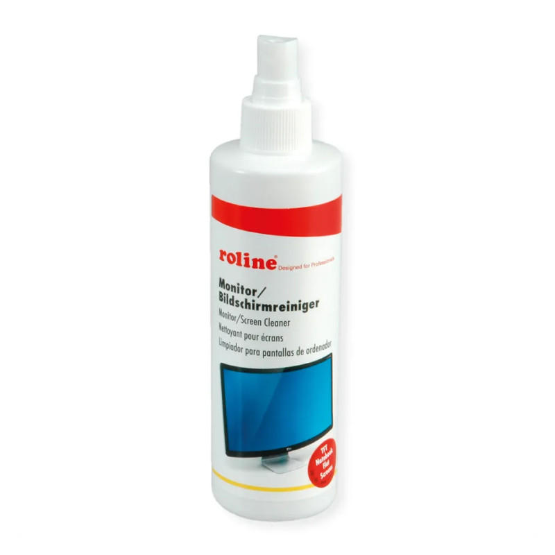 179141-57_69960_02 Roline sredstvo za čišćenje TFT monitora sa Microfiber krpicom (250ml) - Slika 1