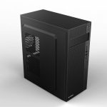 Bit Force STRIKE BS-3 Midi Tower ATX kućište bez napajanja, crno - Slika 3