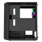Bit Force PALADIN CF-4 Gaming Midi Tower ATX kućište bez napajanja, crno - Slika 3