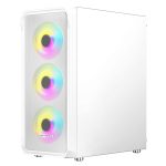 Bit Force SWAN ARGB-4 Gaming Midi Tower ATX kućište bez napajanja, bijelo
