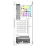 Bit Force SWAN ARGB-4 Gaming Midi Tower ATX kućište bez napajanja, bijelo - Slika 5