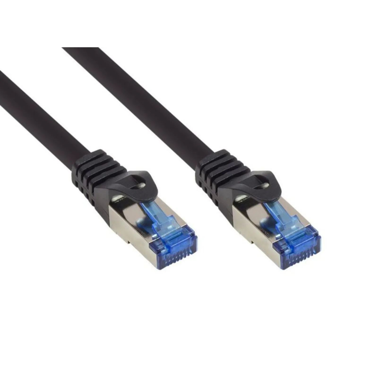181219113058500701900042X Good Connections 0,5m RNS Patchkabel SmartFLEX CAT6A S/FTP PiMF schwarz - Slika 1