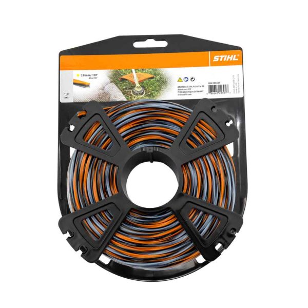 Stihl Mähfäden kreuzförmig mit Carbonanteil CF3 Pro Rolle 3,0 mm, 45 m