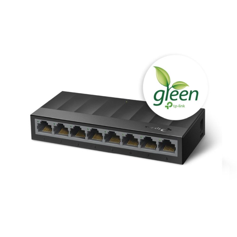 182446-57_50050_02 TP Link 8-port Gigabit Desktop preklopnik (Switch), 802.3X Flow Control, vanjsko napajanje - Slika 1