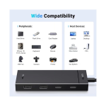 UGREEN 4-portni USB-C HUB na 2xUSB-A 3.2, 2xUSB-C 3.2, crni - Slika 4
