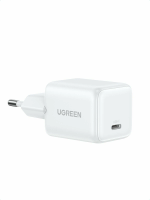 UGREEN zidni punjač 30W, USB-C, GaN, set, bijelii