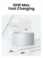 UGREEN zidni punjač 30W, USB-C, GaN, set, bijelii - Slika 3