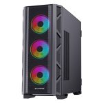 Bit Force GIANT ARGB-TMC4 Gaming E-ATX, Full-Tower kućište bez napajanja, crno - Slika 2