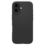 Spigen Liquid Air, matte black - iPhone 17