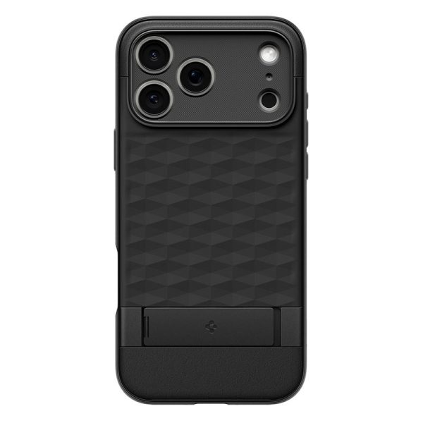 Spigen Parallax S MagSafe, matte black - iPhone 17 Pro (ACS09964)