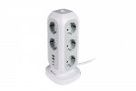 Verbatim EU Power Tower EUPT-01 11xAC / 2xUSB / 2xType-C