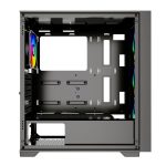 Bit Force VOLTRON ARGB-C4 Gaming Midi Tower ATX kućište bez napajanja, crno - Slika 4