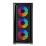Bit Force VOLTRON ARGB-C4 Gaming Midi Tower ATX kućište bez napajanja, crno - Slika 2