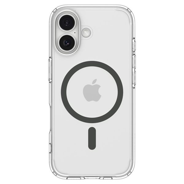 Spigen Ultra Hybrid MagSafe, clear graphite - iPhone 17 (ACS10381)