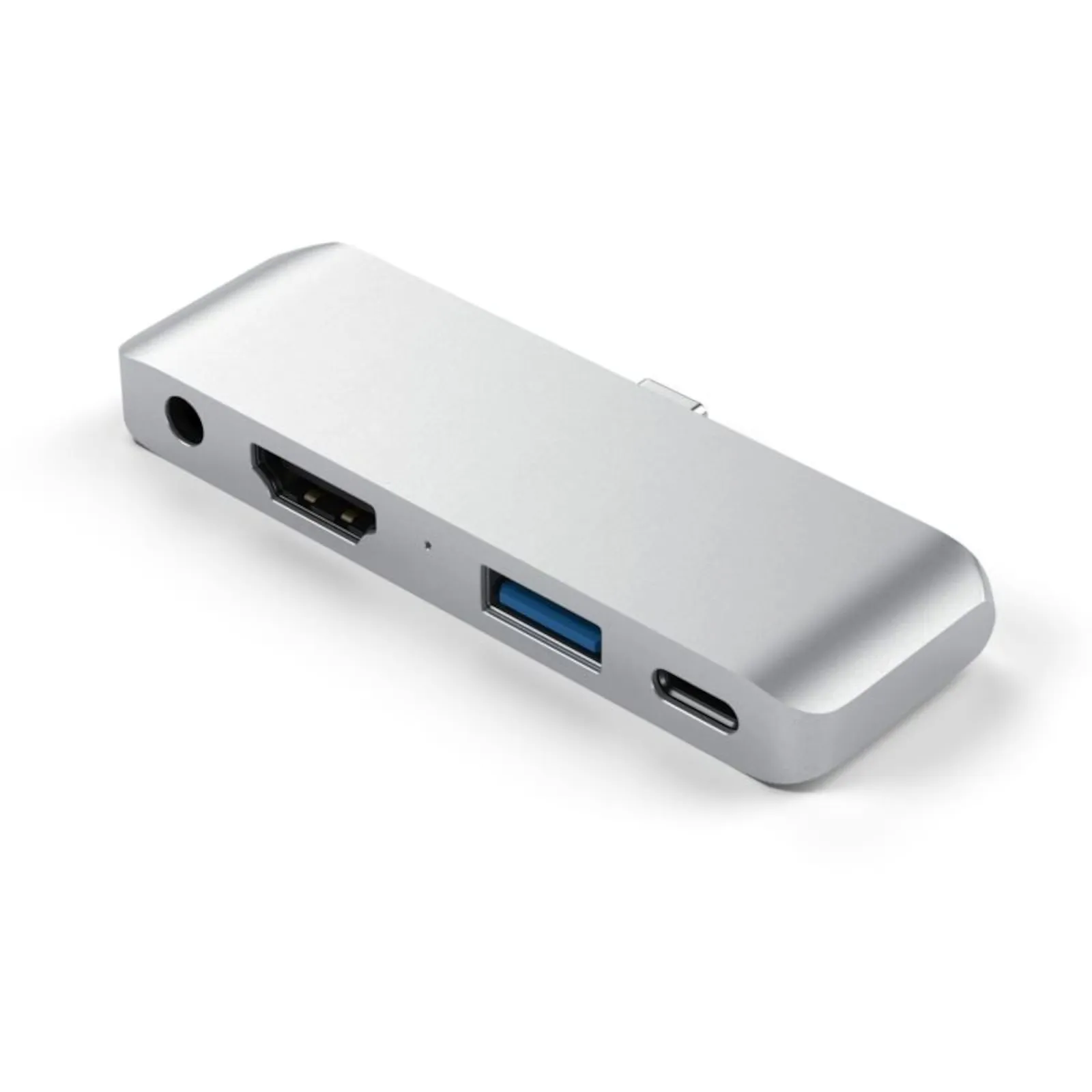 190124125936700701900041V Satechi Aluminum Type-C Mobile Pro Hub für iPad Pro Silber - Slika 1