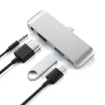 Satechi Aluminum Type-C Mobile Pro Hub für iPad Pro Silber - Slika 4