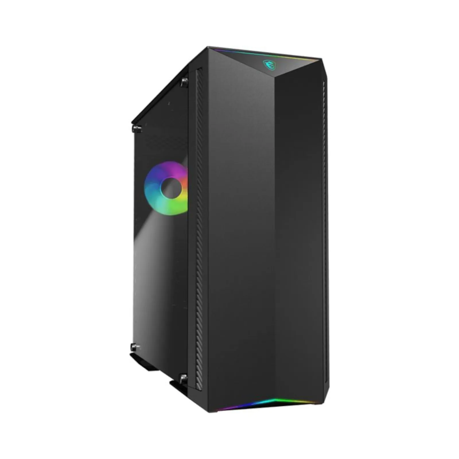 190313160243100801900072T MSI MPG Gungnir 100 MIDI Tower Gaming Gehäuse, Echtglas Seitenfenster - Slika 1