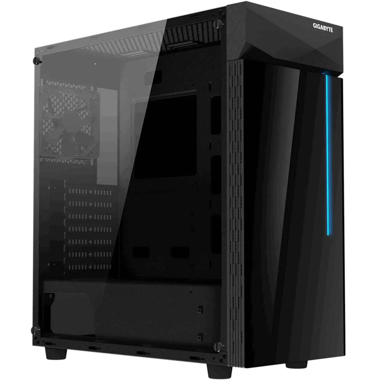 190613074137000601900077C Gigabyte GB-C200G Midi Tower Gaming Gehäuse mit Sichtfenster - Slika 1