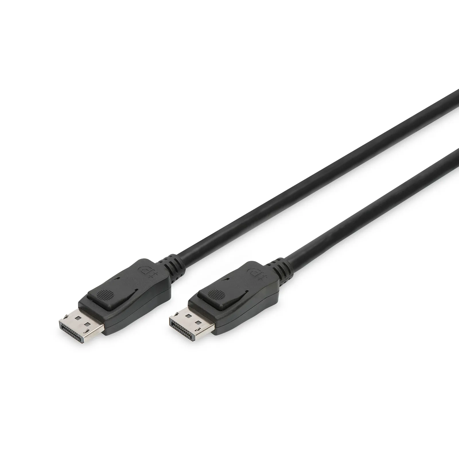 191104160022800701900041Y DIGITUS DisplayPort Anschlusskabel 1m UHD 8K St./St. schwarz - Slika 1