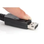 DIGITUS DisplayPort Anschlusskabel 2m UHD 8K St./St. schwarz - Slika 4