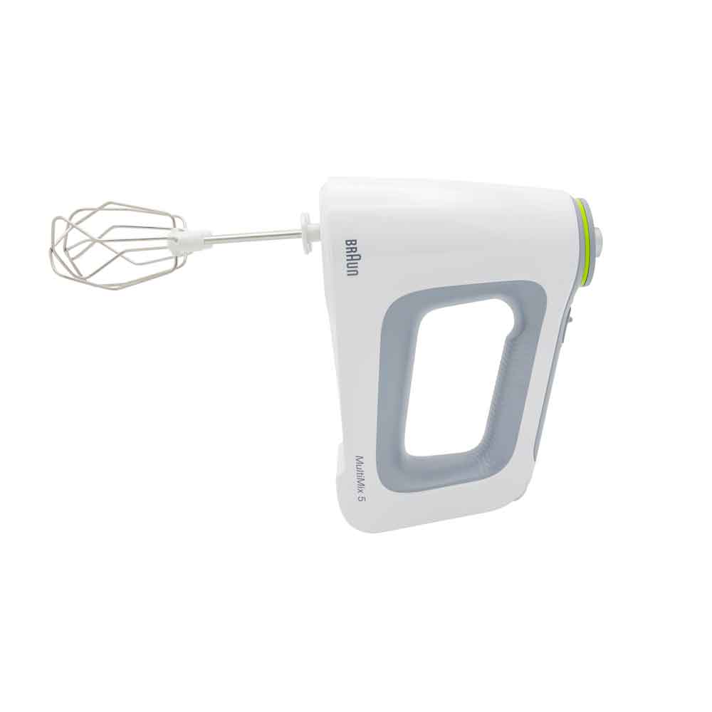 194738 Braun MultiMix Handmixer HM 5137, 750 Watt - Weiß - Slika 1