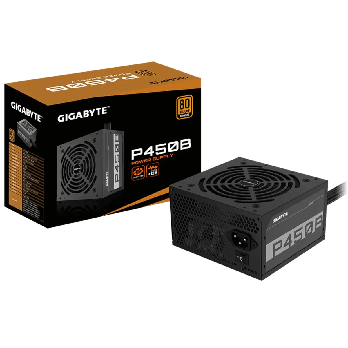 Gigabyte P450B 450W ATX Netzteil, 80+ Bronze, 120 mm Lüfter - Slika 1