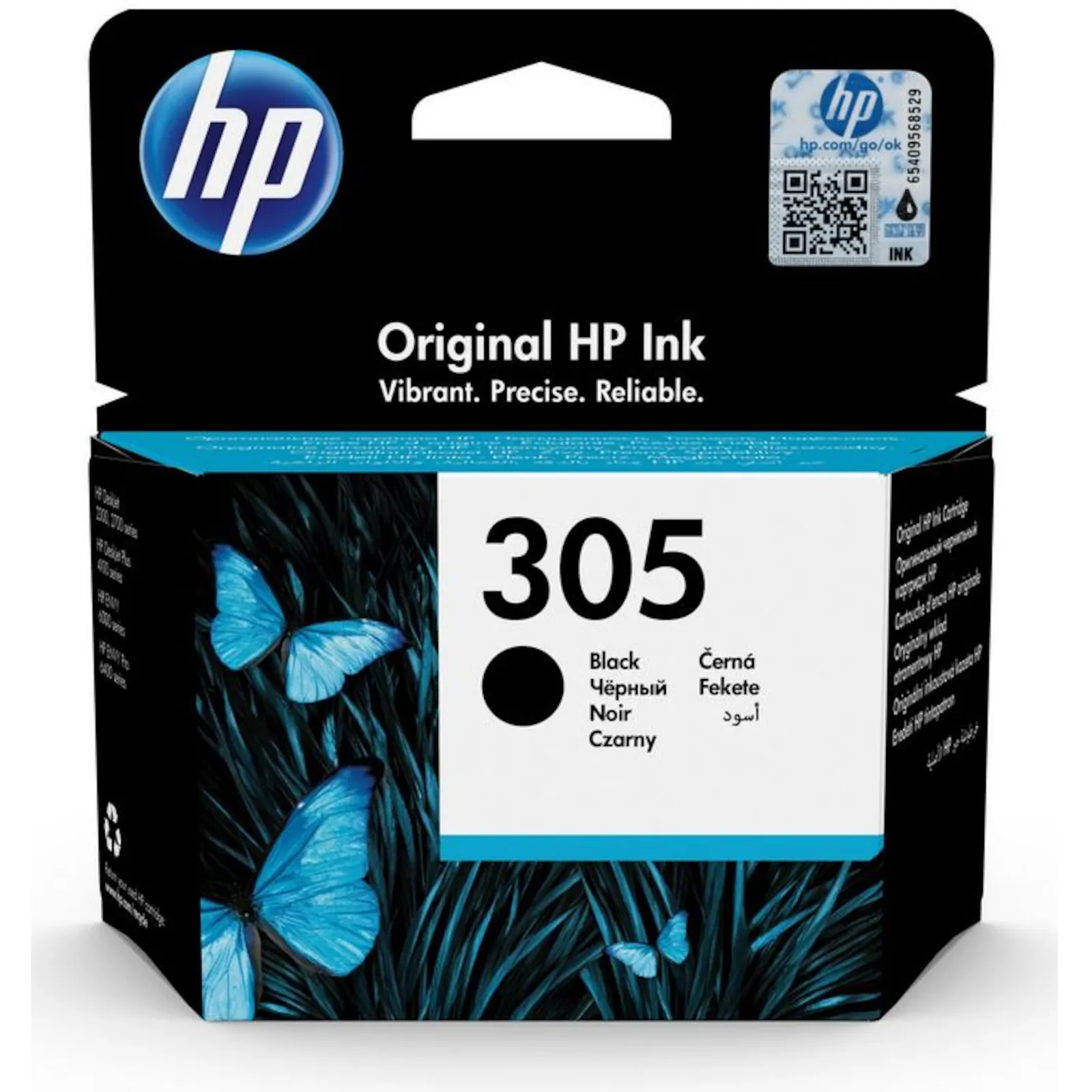 200901212507900301900053Y HP Original 305 Druckerpatrone schwarz 120 Seiten (3YM61AE) - Slika 1