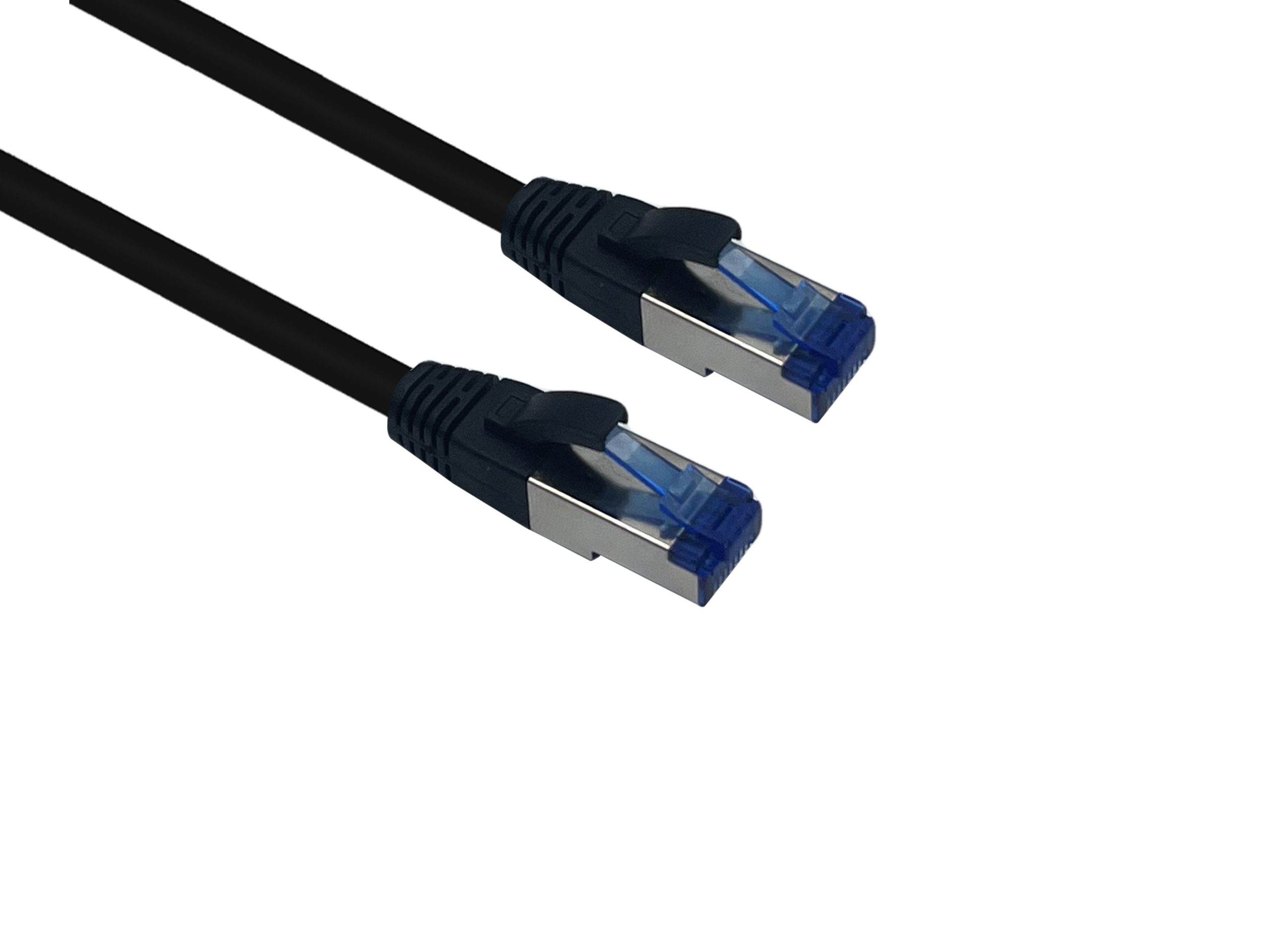 205591 helos Patchkabel Cat.6a Outdoor AWG 26/1 schwarz 60,0m - Slika 1
