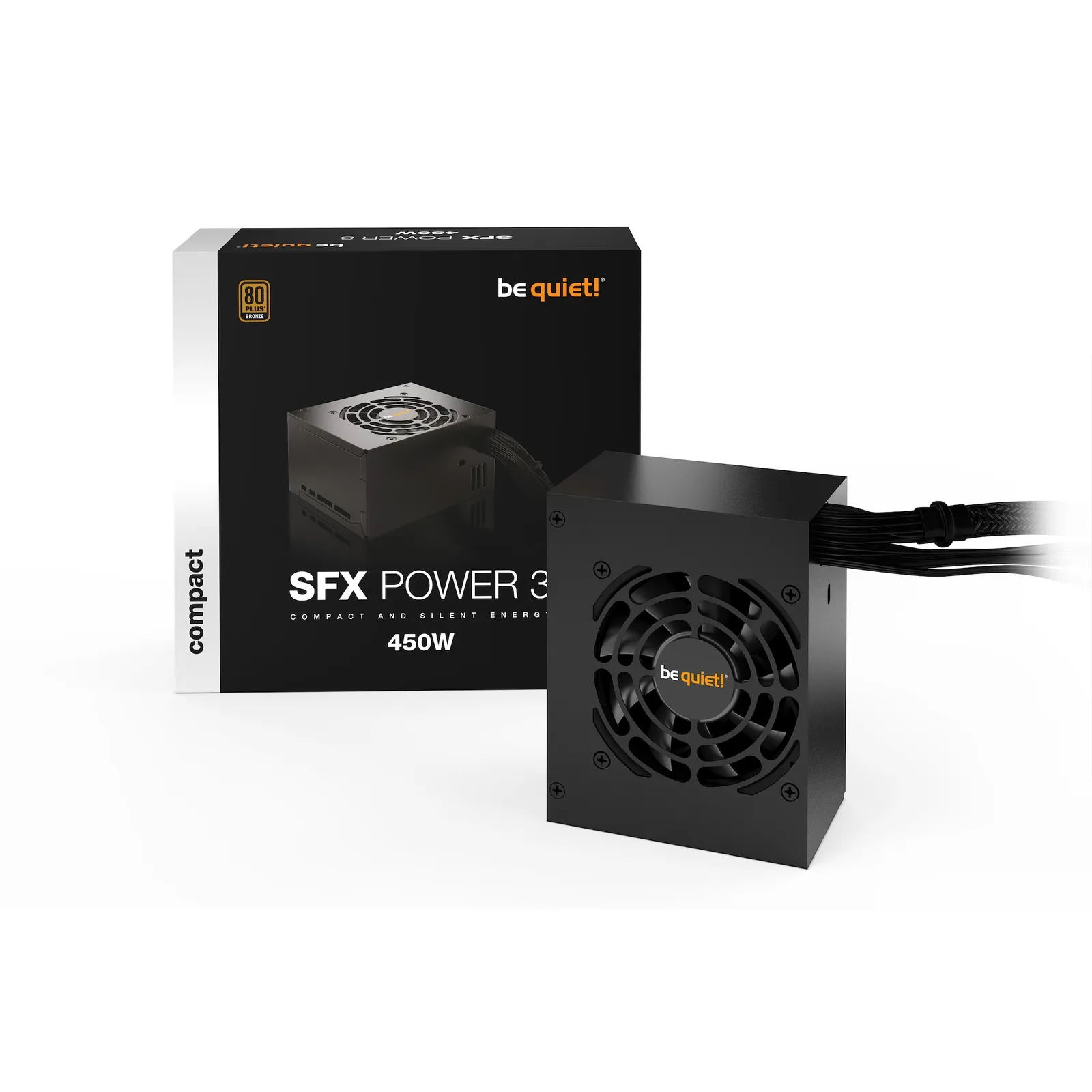 210419114427300601900057U be quiet! SFX Power 3 Netzteil 450 Watt 80+ Bronze - Slika 1