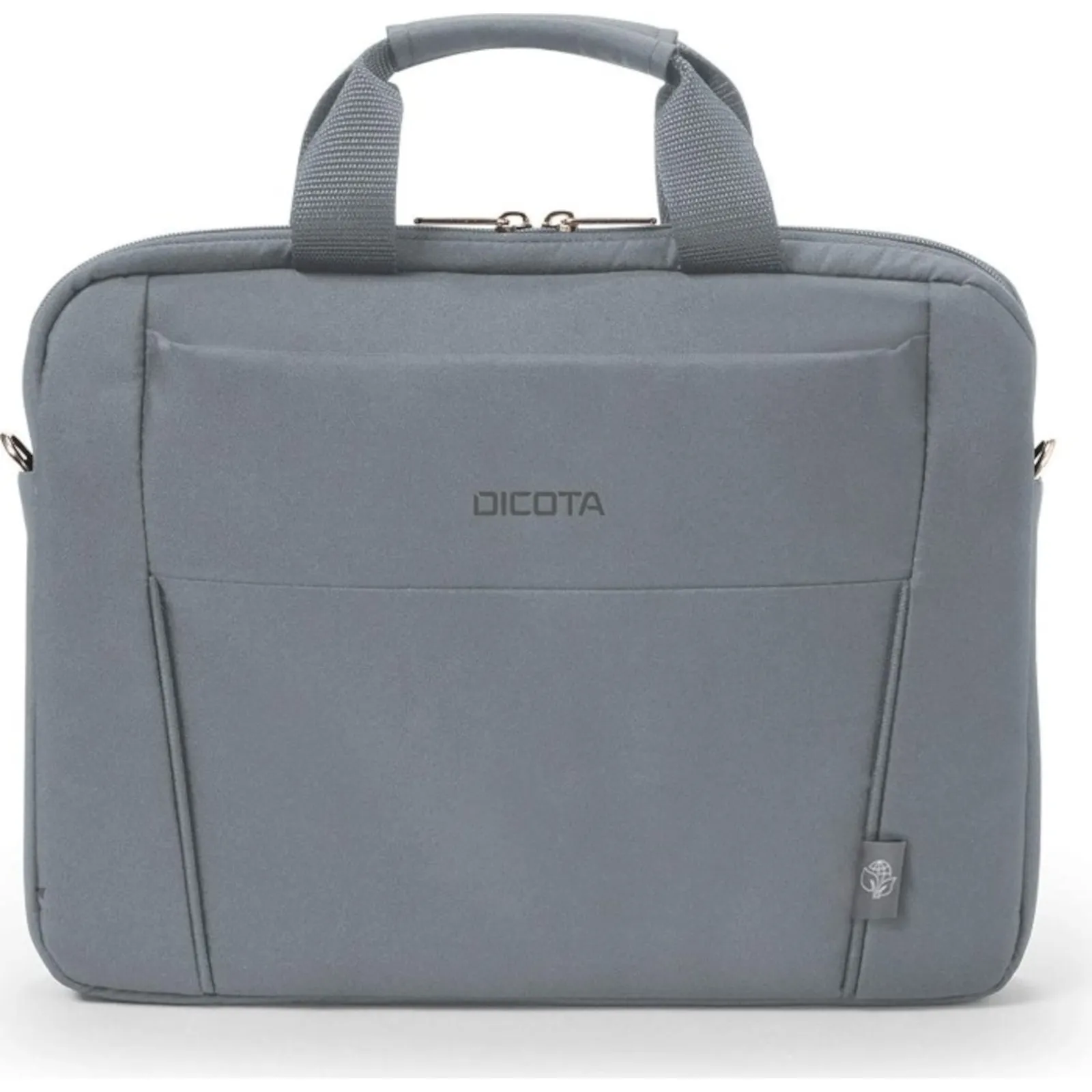 210825150006600301900120K Dicota Slim Eco Base Notebooktasche 35,8cm (13"-14,1") grau - Slika 1