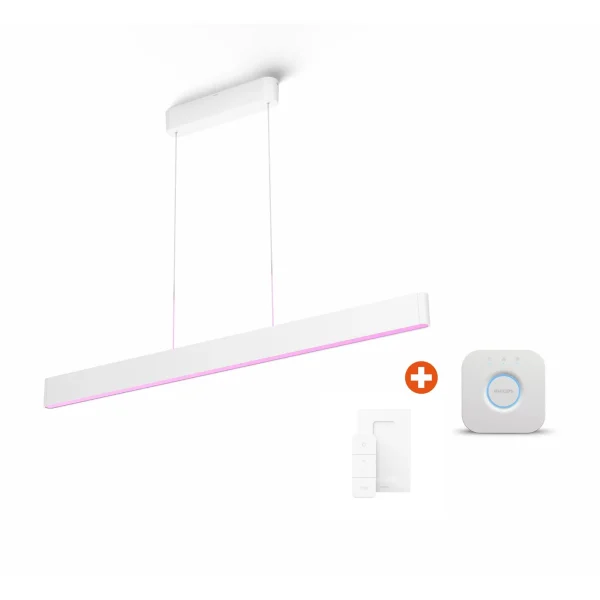 Philips Hue White & Color Ambiance Ensis inkl. Dimmschalter V2 & Bridge V2