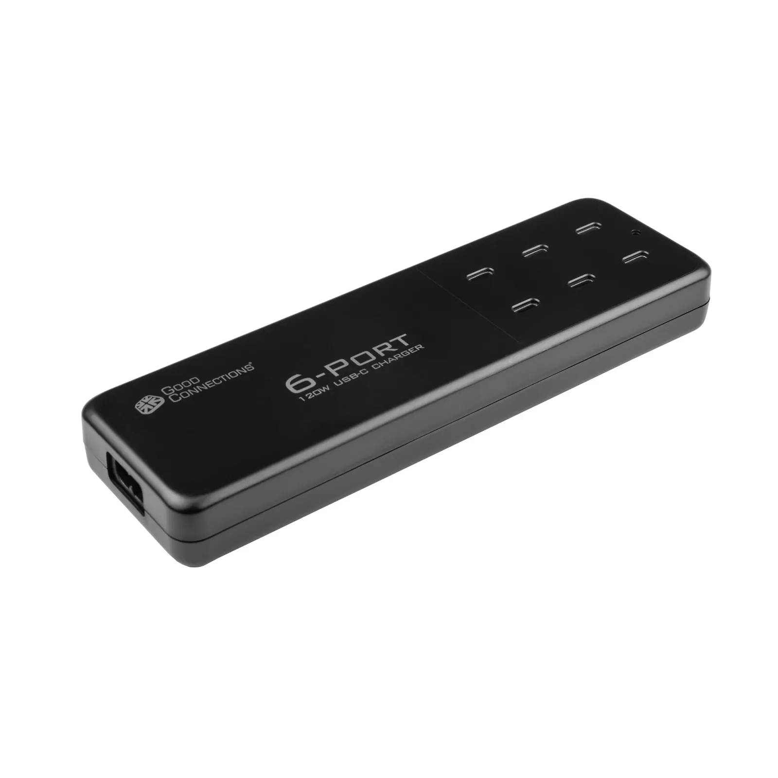 210930111251200301900169Z Good Connection USB-Desktop-Schnellladestation 120W 6-Port USB-C PD schwarz - Slika 1