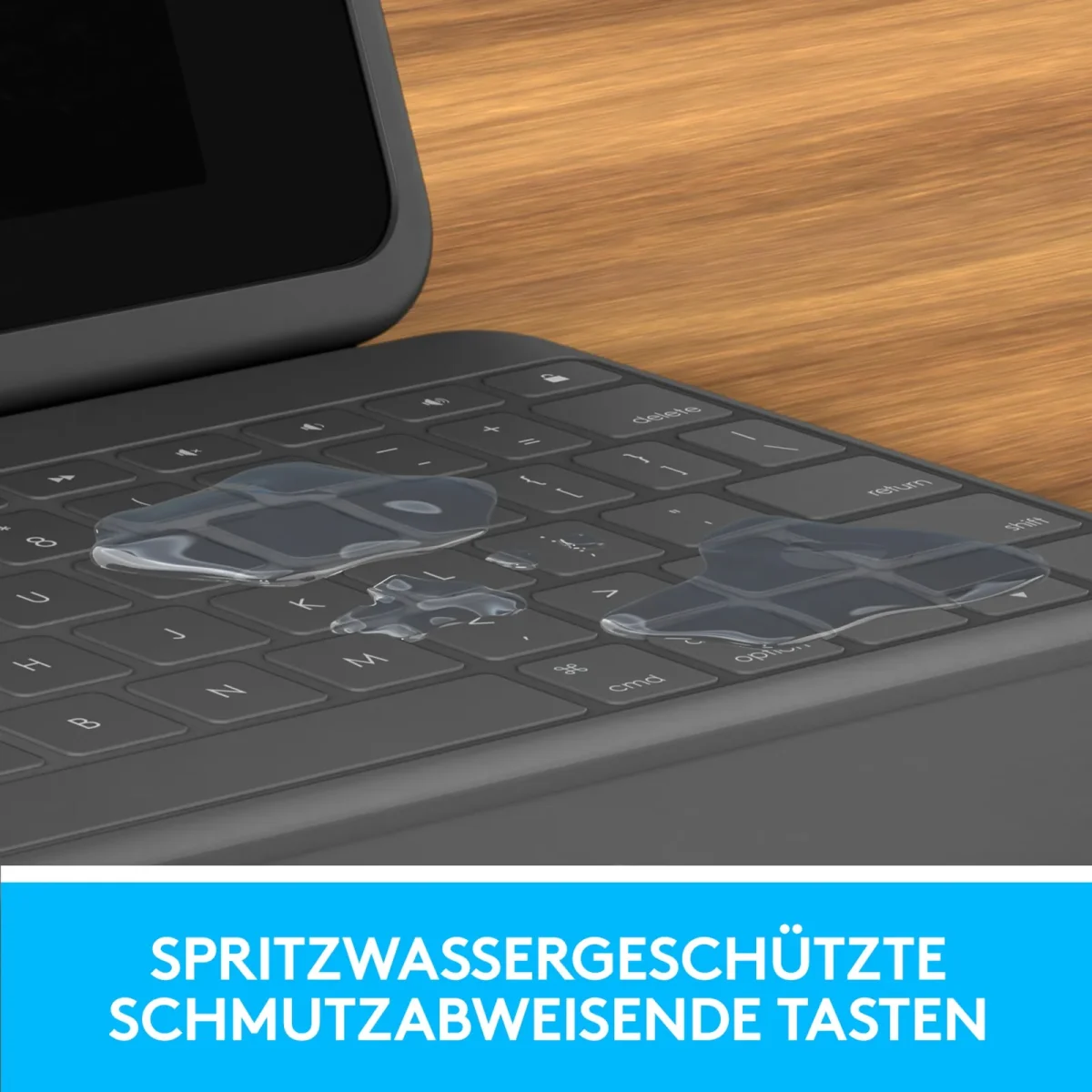 Logitech Rugged Folio Hülle und Tastatur DE für Apple iPad 10,2" (2021 - 2019) - Slika 4