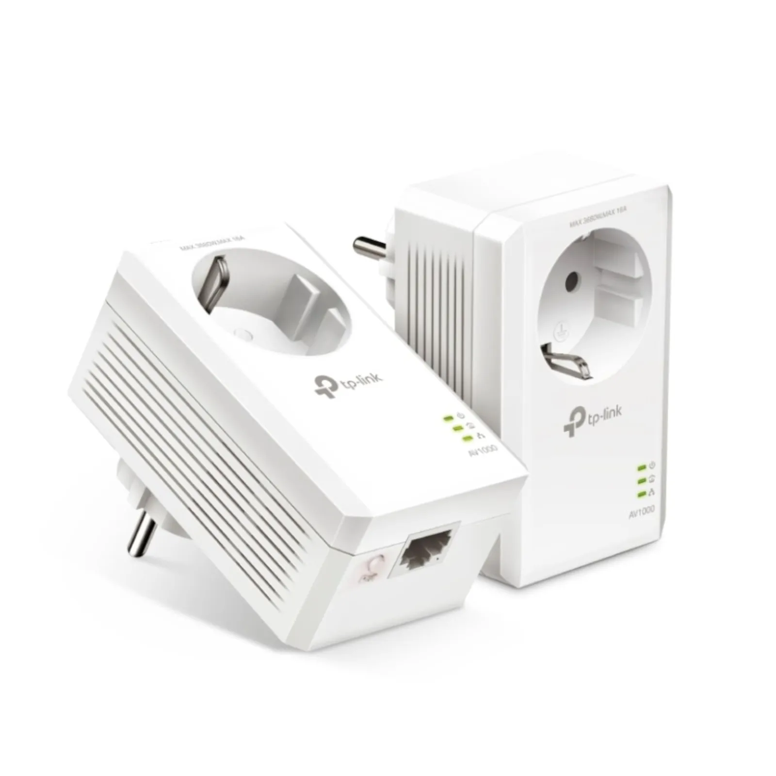 211021120755700601900065K TP-LINK TL-PA7017P KIT AV1000-Gigabit-Powerline-Adapter KIT mit Steckdose - Slika 1