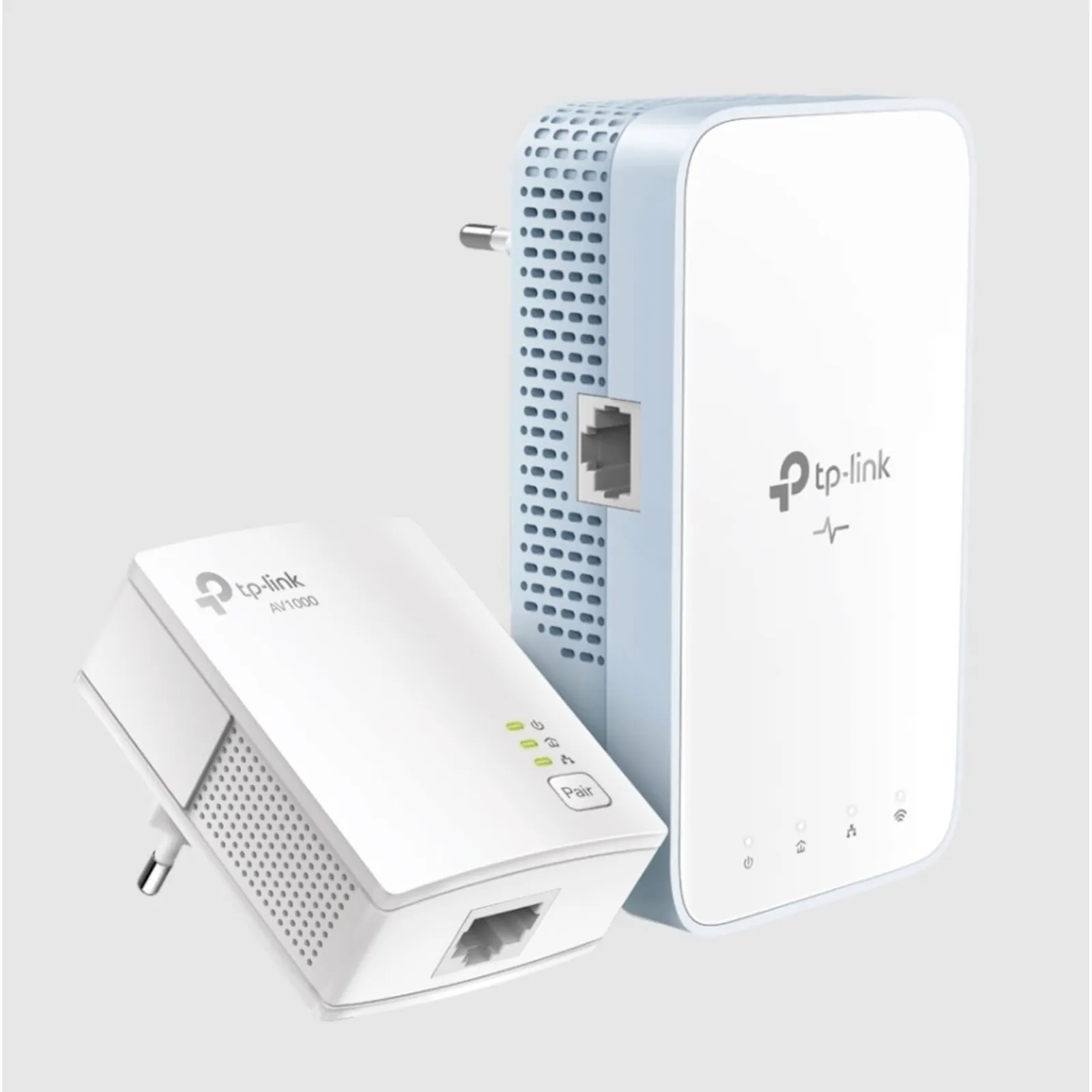 211021124243200601900068M TP-LINK TL-WPA7517 KIT AC750 AV1000 Gigabit WLAN Powerline Adapter Kit - Slika 1