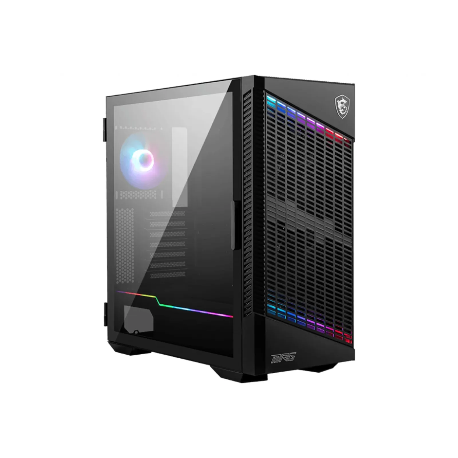 220106152530500301900076T MSI MPG Velox 100P Airflow MIDI Tower RGB Gaming Gehäuse Tempered Glas - Slika 1