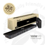 Club 3D USB Gen1 Typ-C Triple Display Dynamic PD Charging Dock m. 100 Watt - Slika 3