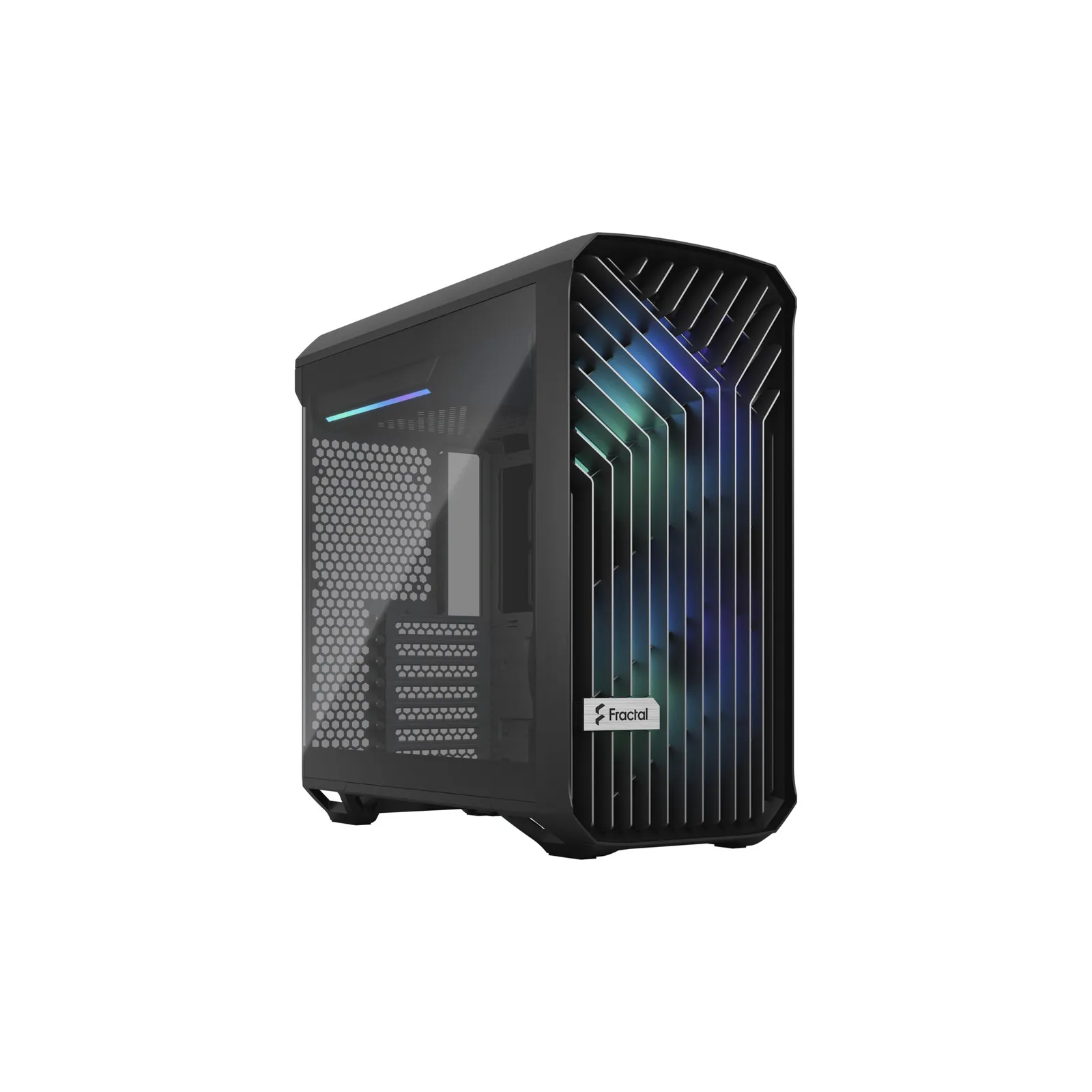 220203183326900701900135F Fractal Design Torrent Compact RGB Black TG Light Tint MIDI Tower Gaming Gehäuse - Slika 1