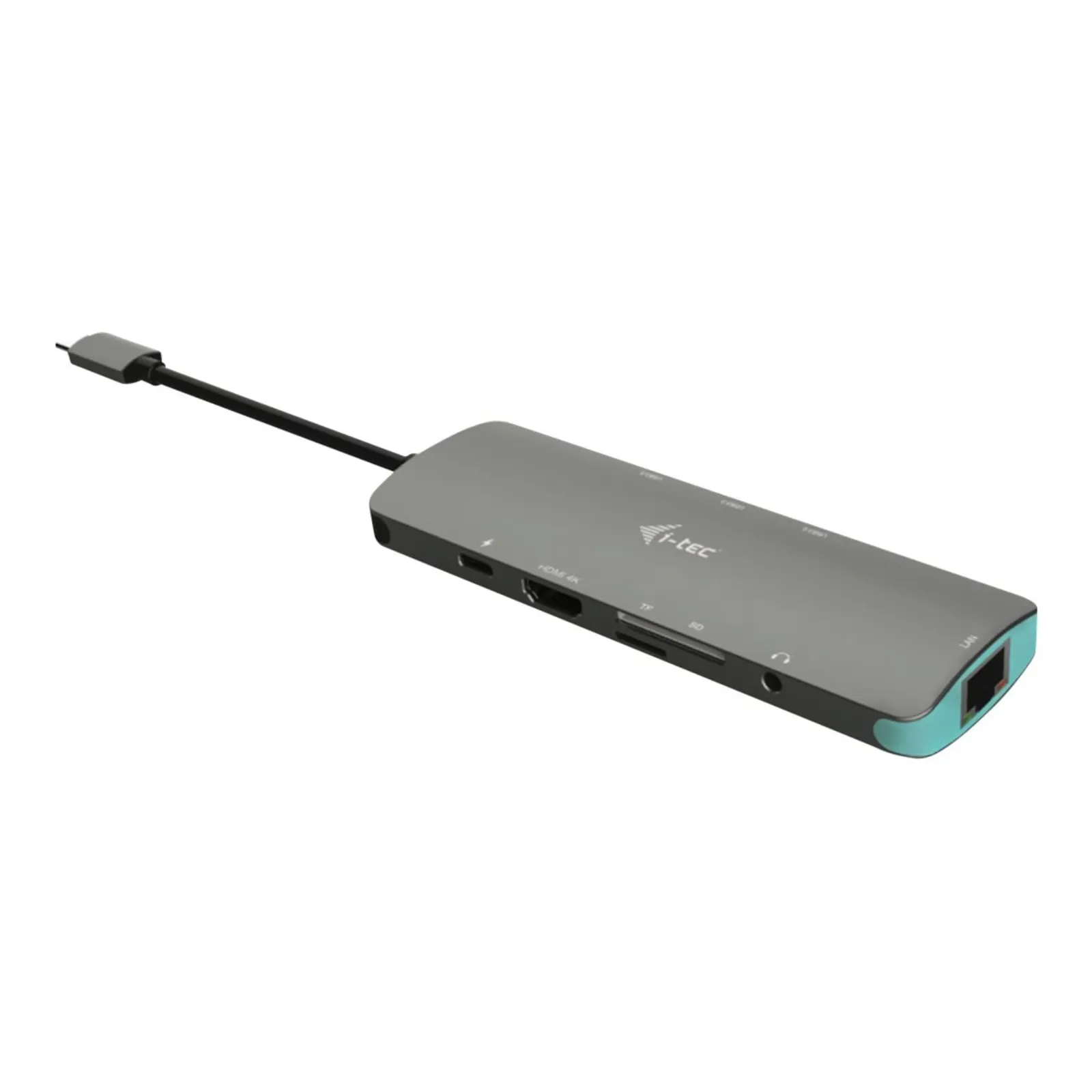 220613151024400601900002R i-tec USB-C Metal Nano Docking Station mit 4K HDMI LAN und PD 100W - Slika 1