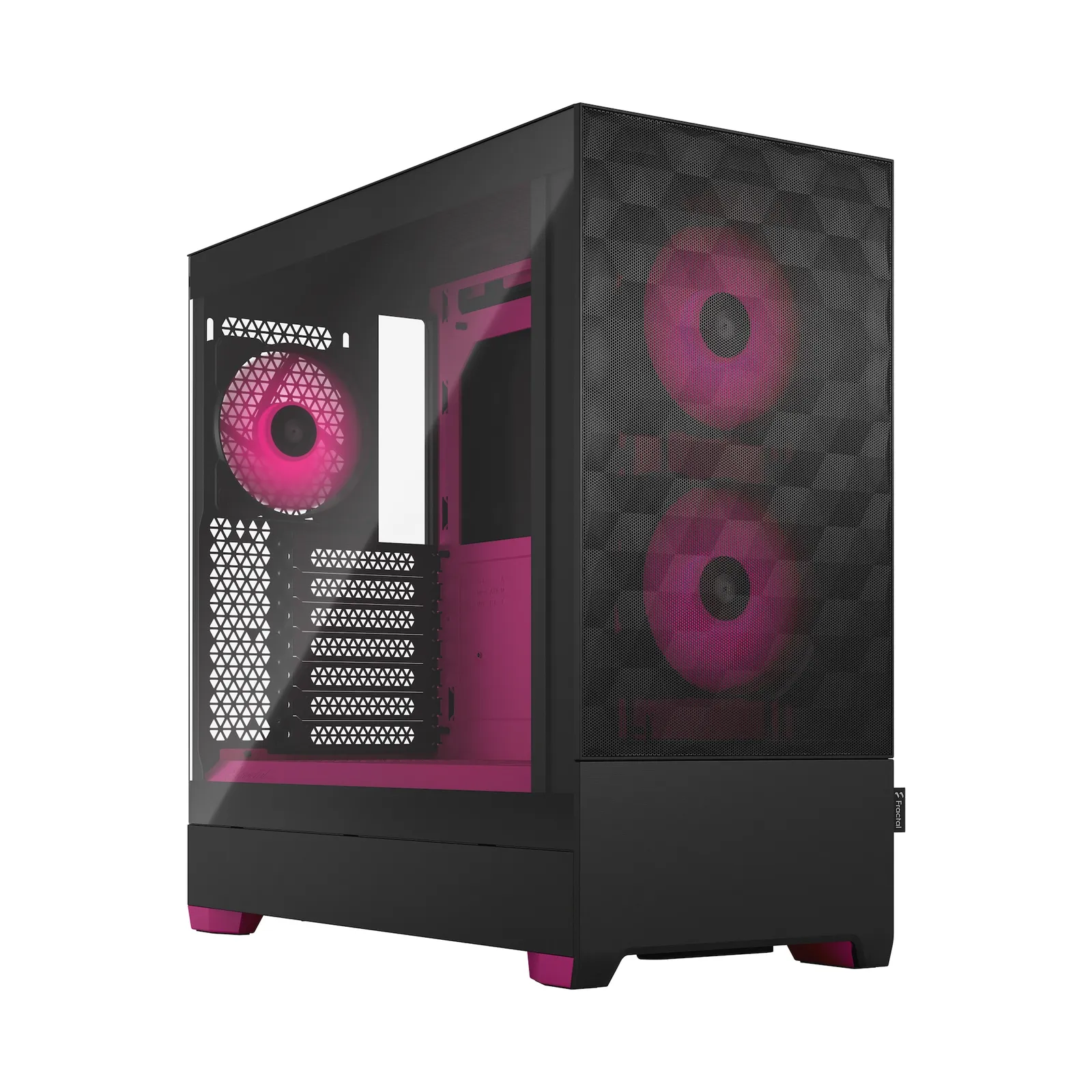 220627152727000501900078C Fractal Design Pop Air RGB Magenta Core Seitenfenster ATX Gaming Gehäuse Magenta - Slika 1