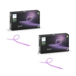 Philips Hue Lightstrip Outdoor 5m White & Col. Amb. 1600lm BT, 2er Pack
