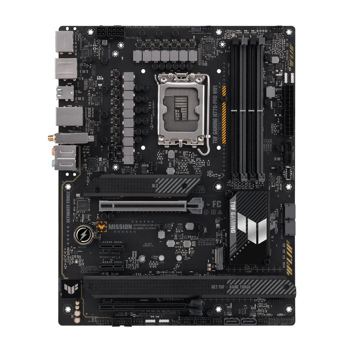 ASUS TUF Gaming H770-Pro WIFI ATX Mainboard Sockel 1700 DP/HDMI/USB-C - Slika 3