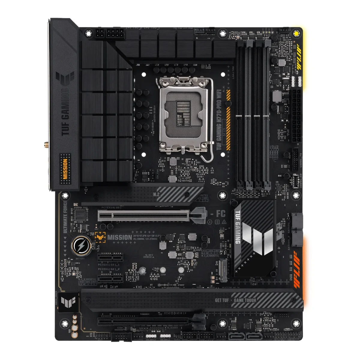 ASUS TUF Gaming H770-Pro WIFI ATX Mainboard Sockel 1700 DP/HDMI/USB-C - Slika 2