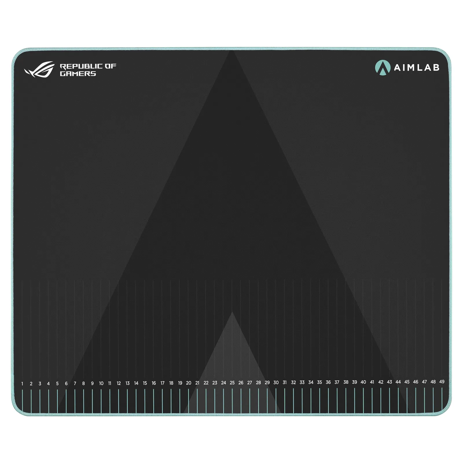 230109094908200301900069T ASUS ROG Hone Ace Aim Lab Edition Gaming-Mauspad schwarz/grau - Slika 1