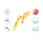 WiZ LED Lightstrip Tunable White & Color 4m, kürzbar, Einzelpack - Slika 3